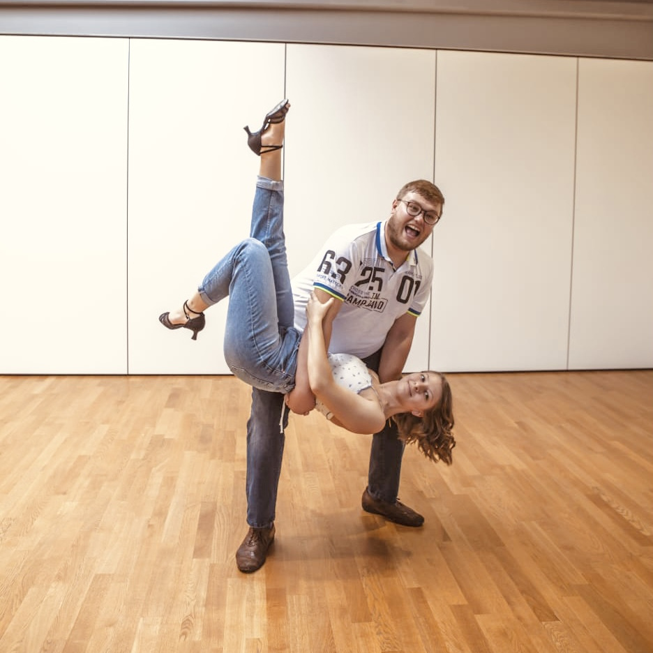 Paartanzpose 